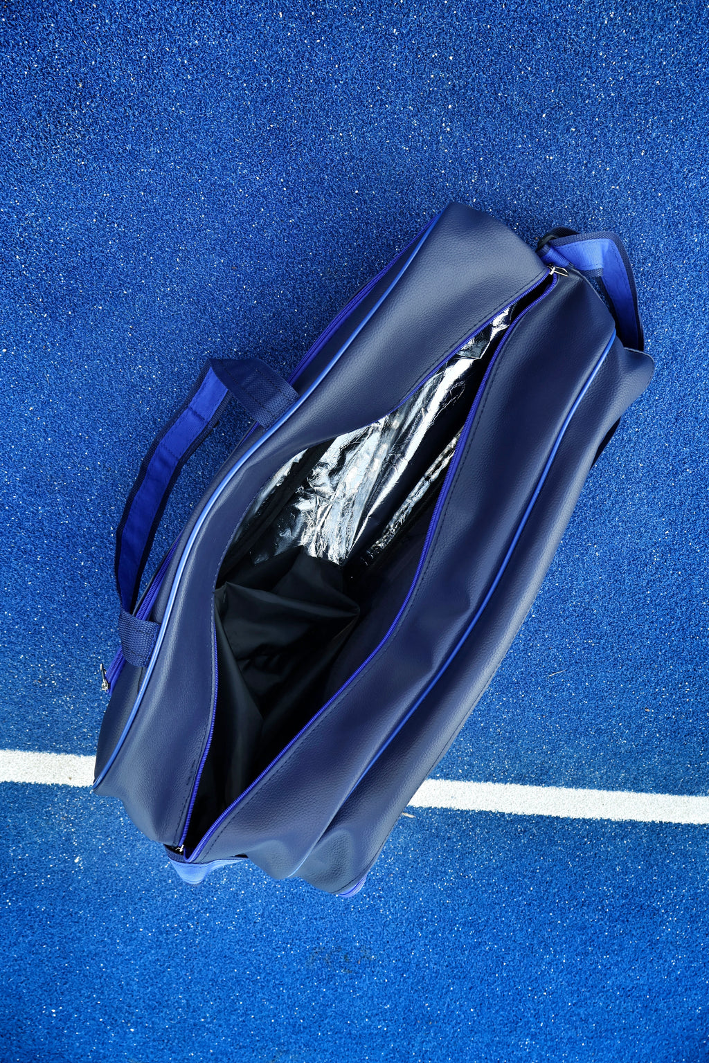 Sèrve Midnight Racquet Bag – Deep Navy with Blue Accents
