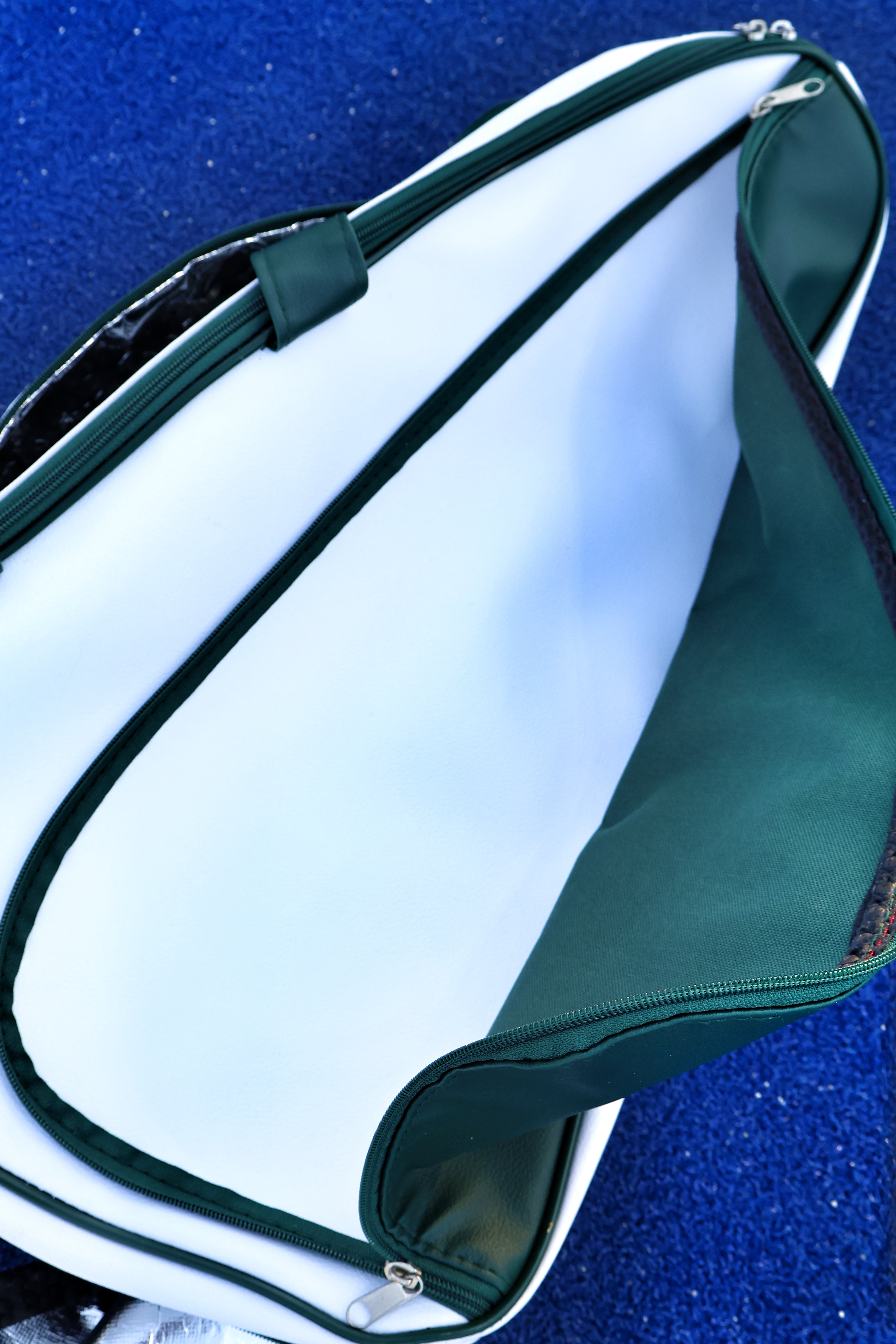Sèrve SW19 Racquet Bag – Forest Green & White