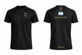SÈRVE On-Court Pro Tee – Black (Custom Names)